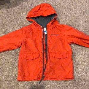Kids 4T Rain Jacket Fleece Lined